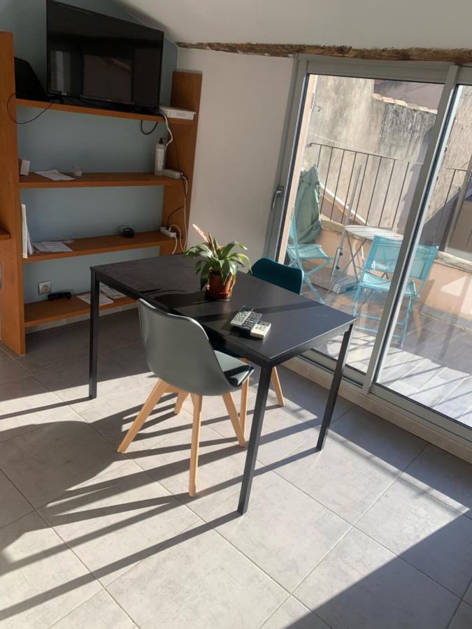 Studio avec Terrasse Aix-en-Provence Esterno foto