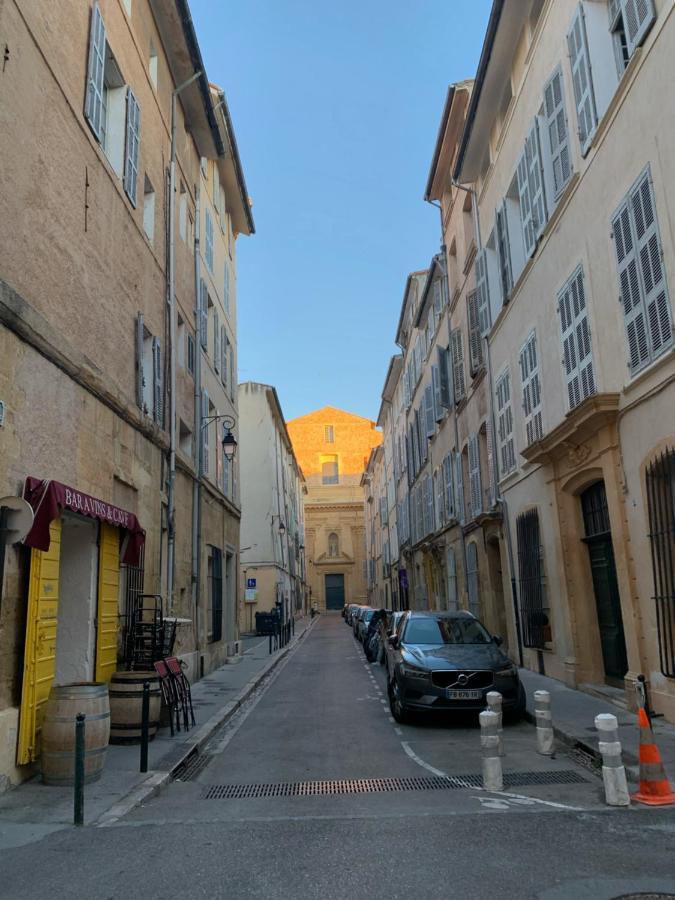 Studio avec Terrasse Aix-en-Provence Esterno foto